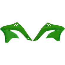 Racetech Kawasaki KX450F 06-08 Green Radiator Shrouds