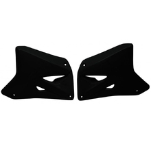 Racetech Suzuki RM 125/250 01-12 Black Radiator Shrouds