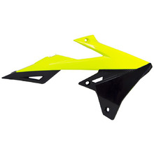 Racetech Suzuki RMZ250 19-27 RMZ450 18-27 Black/Neon Yellow Radiator Shrouds