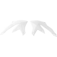 Racetech Yamaha YZ250F 24-27 YZ450F 23-27 White Radiator Shrouds