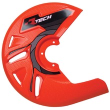 Racetech Neon Orange Universal Front Disc Cover