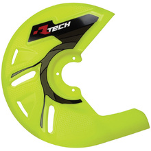 Racetech Neon Yellow Universal Front Disc Cover