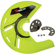 Racetech Suzuki RMZ250-450 05-27 Neon Yellow Front Disc Cover & Mounting Kit