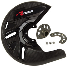 Racetech Sherco SE-R/SEF-R 13-20 Black Front Disc Cover & Mounting Kit