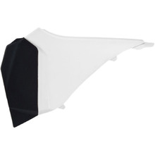 Racetech KTM 125-450SX/SX-F 11-12 125-500EXC/EXC-F 12-13 White/Black Left Airbox Side Panel