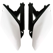 Racetech Suzuki RMZ250 10-18 White/Black Side Panels