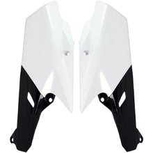 Racetech Yamaha YZ250F 14-18 YZ450F 14-17 WR250-450F 15-19 White/Black Side Panels
