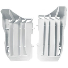 Racetech Honda CRF450R/RX 17-20 White Oversized Radiator Louvres