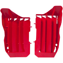 Racetech Honda CRF450R/RX 17-20 Red Yellow Oversized Radiator Louvres