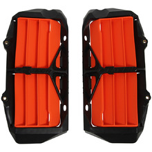 Racetech KTM SX/SX-F/XC/XC-F 19-22 Neon Orange Oversize Radiator Louvers