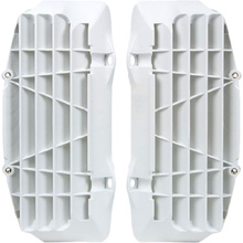 Racetech KTM / Husqvarna 125-450 16-19 White Oversized Reinforced Radiator Louvres