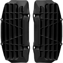 Racetech KTM / Husqvarna 125-450 16-19 Black Oversized Reinforced Radiator Louvres