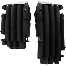 Racetech Kawasaki KXF450 18-19 Black Radiator Louvres