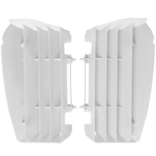 Racetech Yamaha YZ125/250 02-25 YZ250X 16-25 White Oversized Radiator Louvres