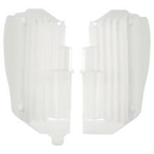 Racetech Yamaha WR250F 20-21 White Oversized Radiator Louvers