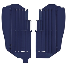 Racetech Yamaha WR250F 20-21 Deep Blue Oversized Radiator Louvers