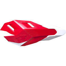 Racetech HP3 Red/White Handguards w/ Mount Kit
