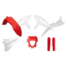 Racetech Beta RR X-Pro/RR Race 2T/4T 25-26 Red/White Plastics Kit