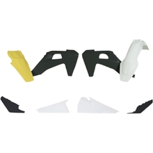 Racetech Husqvarna TE/FE 20-23 White/Black/Yellow Plastics Kit