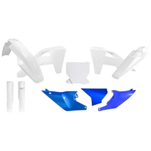 Racetech Husqvarna FC/TC 25-27 White/Blue Plastics Kit