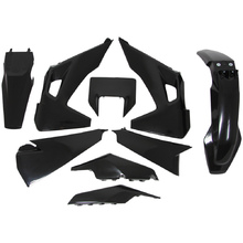 Racetech Husqvarna TE/FE 20-21 Black Enduro Plastics Kit