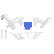 Racetech Husqvarna FC/TC 25-27 White/Blue Plastics Kit