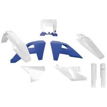 Racetech Husqvarna TE/FE 24-25 Heritage White/Blue Plastics Kit