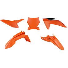 Racetech KTM 50 SX 24-27 Orange/Black Plastics Kit