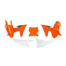 Racetech KTM 125-450 SX/SXF 23-24 Orange/Black/White Plastics Kit
