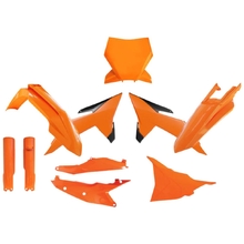 Racetech KTM SX/SXF 25-27 Orange/Black Plastics Kit