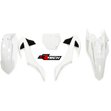 Racetech KTM/Gas Gas 65 SX 16-23 MC65 21-23 White Plastics Kit