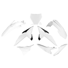 Racetech KTM 85SX 25-27 White/Black Plastics Kit