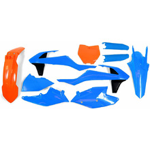 Racetech KTM SX/SXF 16-18 TLD Blue Orange Plastics Kit