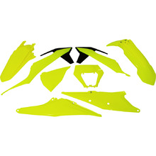Racetech KTM 250-500 EXC 20-23 Neon Yellow Limited Edition Plastics Kit