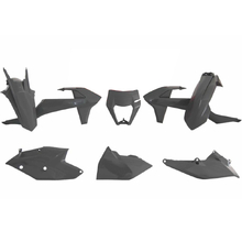 Racetech KTM EXC/EXCF 17-19 Quantum Grey Plastics Kit