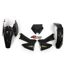 Racetech KTM SX/SX-F 05-06 EXC/EXC-F 05-07 Black Plastics Kit