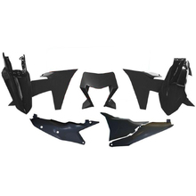 Racetech KTM 150-500 EXC/EXC-F 24-25 Black Plastics Kit