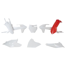 Racetech KTM 85SX 18-24 Orange/White Plastics Kit