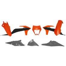 Racetech KTM EXC/EXCF 20-23 OEM Plastics Kit w/ Headlight Surround