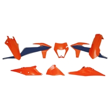 Racetech KTM EXC 20-23 Orange/Blue Plastics Kit