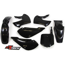 Racetech Kawasaki KX65 01-27 Black Plastics Kit