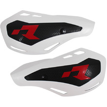 Racetech HP1 White Handguards w/ Dual Mount Kit