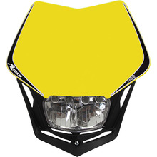 Racetech V-Face Yellow LED Headlight