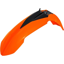 Racetech KTM 125-505SX/SX-F 07-12 125-525EXC/EXC-F 08-12 Orange Front Fender