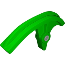 Racetech Kawasaki KX250F 25-27 KX450F 24-26 Green Lower Chain Slider Wear Pad