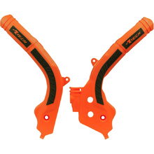 Racetech KTM SX/SX-F 16-18 EXC/EXC-F 17-19 Orange/Black Frame Guards