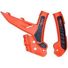 Racetech KTM SX/SXF 23-27 EXC/EXC-F 24-27 Orange/Black Frame Guards