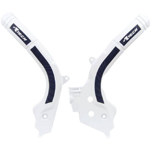 Racetech Husqvarna TC/TE/FC/FE/FX 17-22 White/Blue Frame Guards