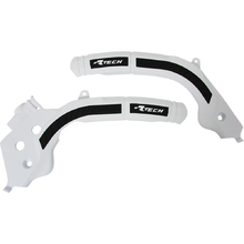 Racetech KTM SX/SX-F 19-22 EXC/EXC-F 20-23 White/Black Frame Guards