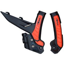 Racetech KTM SX/SXF 23-27 EXC/EXC-F 24-27 Black/Orange Frame Guards